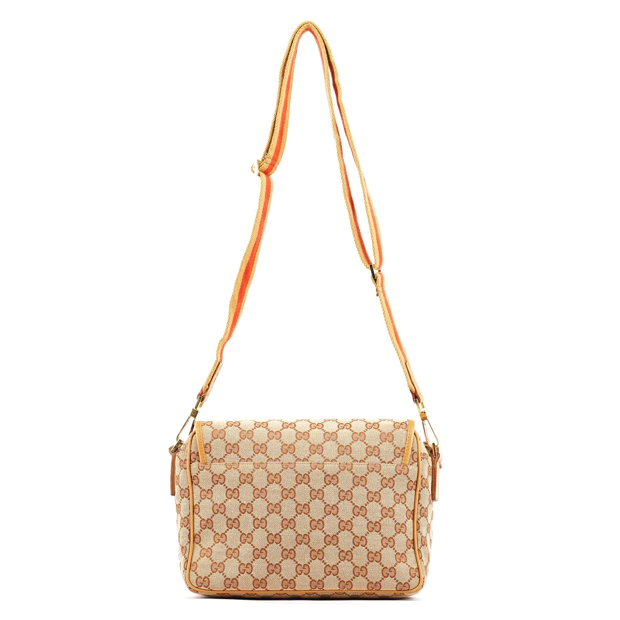 Beige GG Crossbody Bag