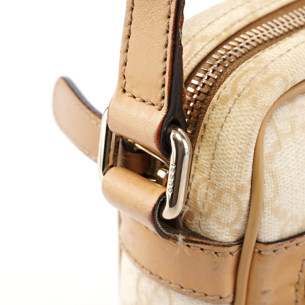 Beige GG Crossbody Bag