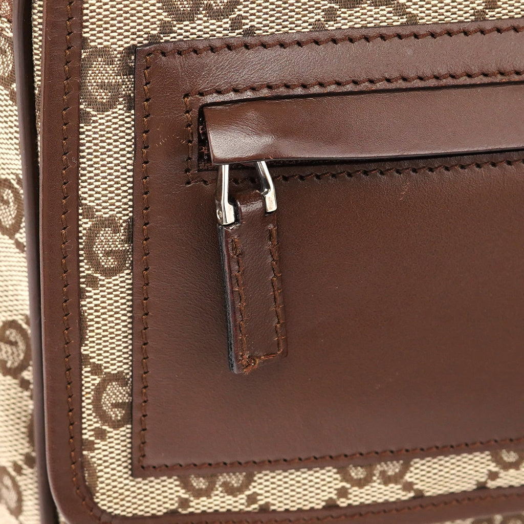 Beige GG Crossbody Bag