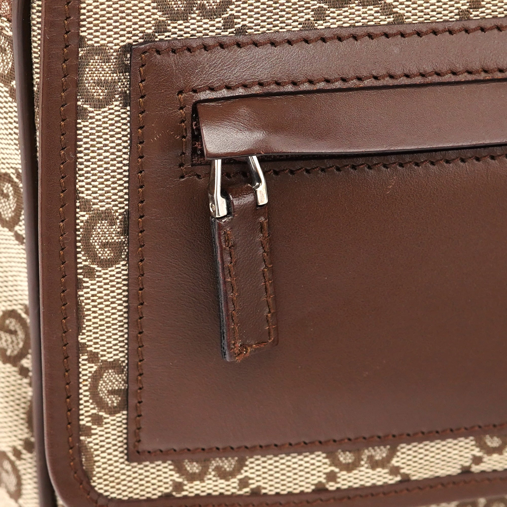 Beige GG Crossbody Bag