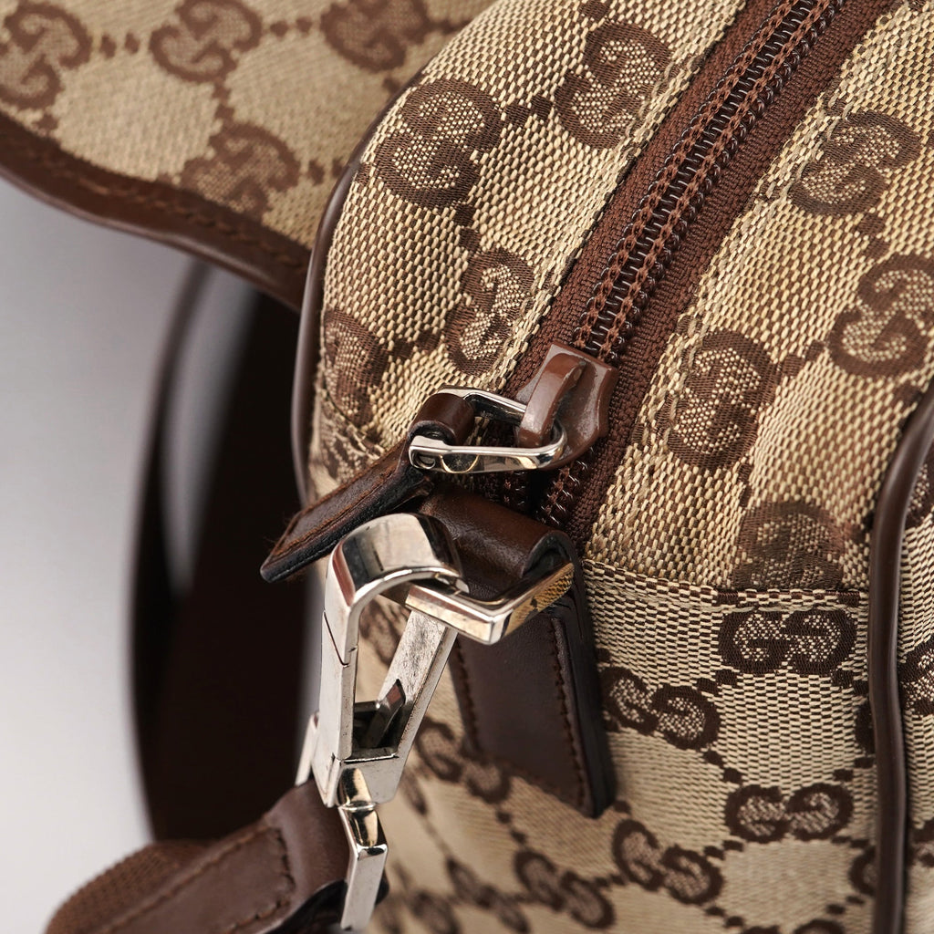 Beige GG Crossbody Bag