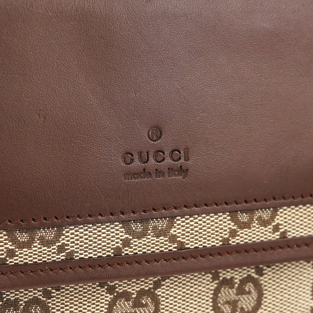 Beige GG Crossbody Bag