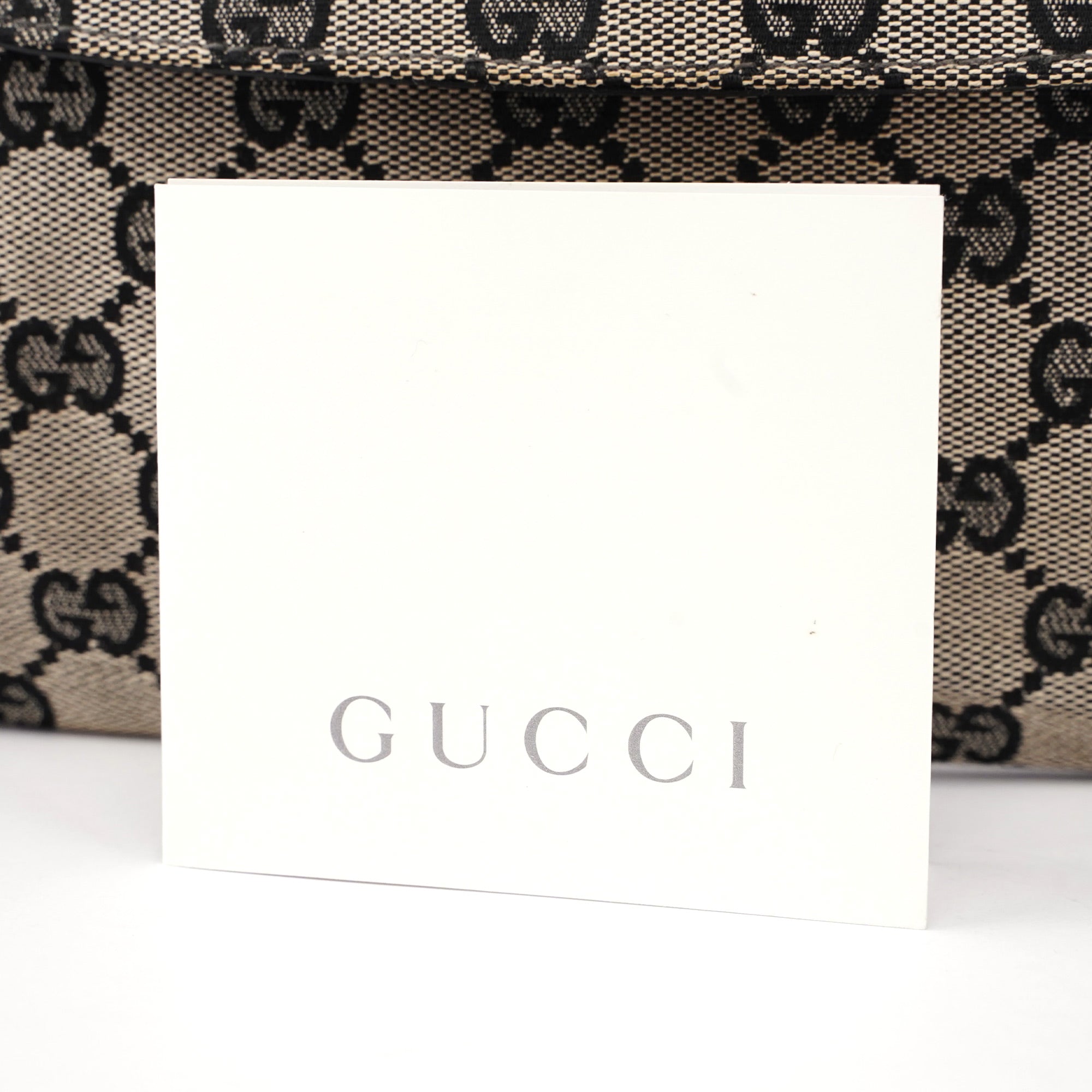 Beige GG Flap Plastic Chain Shoulder Bag