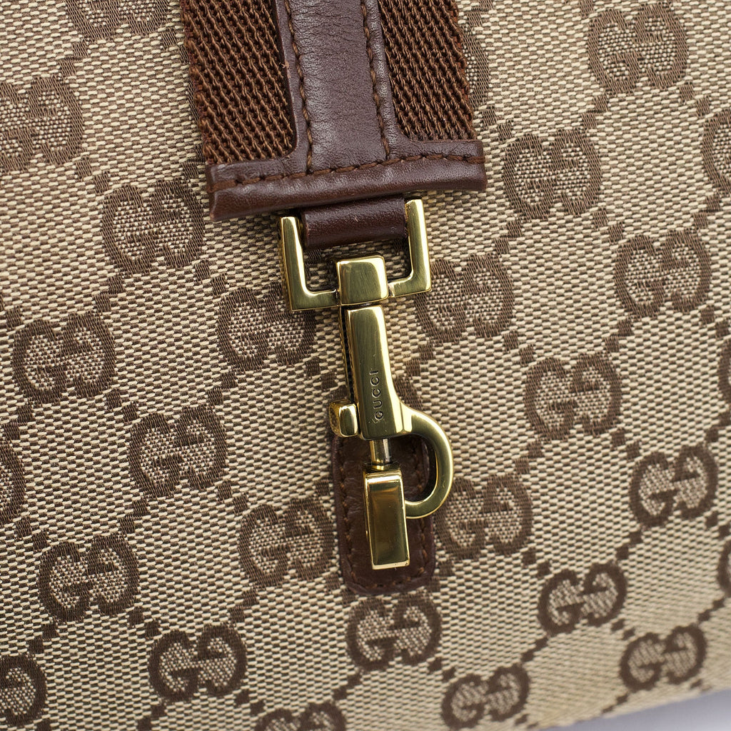 Beige GG Jackie Shoulder Bag