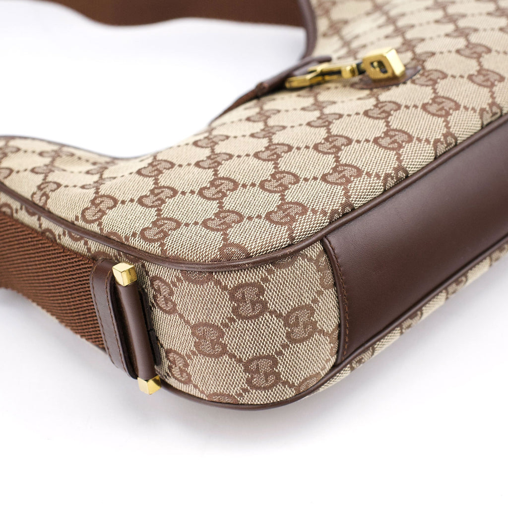 Beige GG Jackie Shoulder Bag