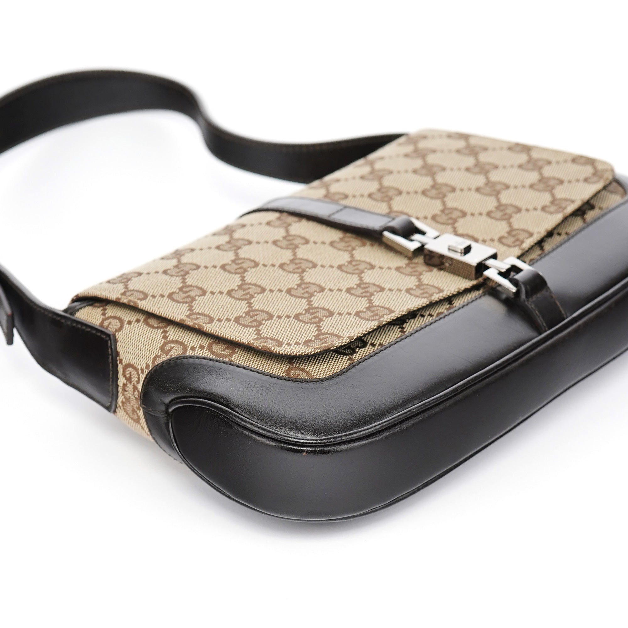 Beige GG Jackie Shoulder Bag