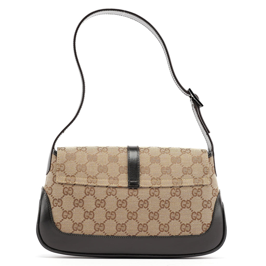 Beige GG Jackie Shoulder Bag