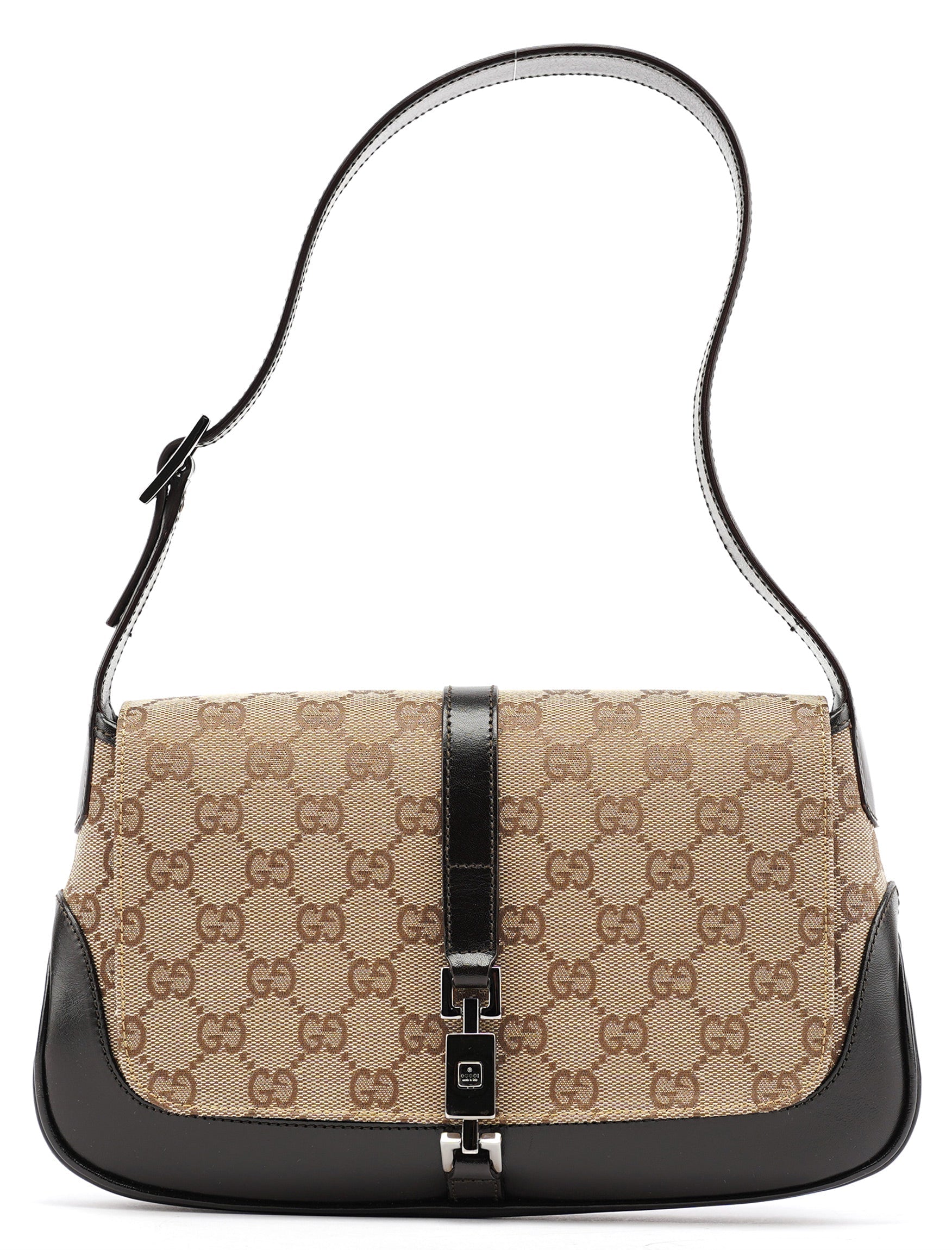 Beige GG Jackie Shoulder Bag