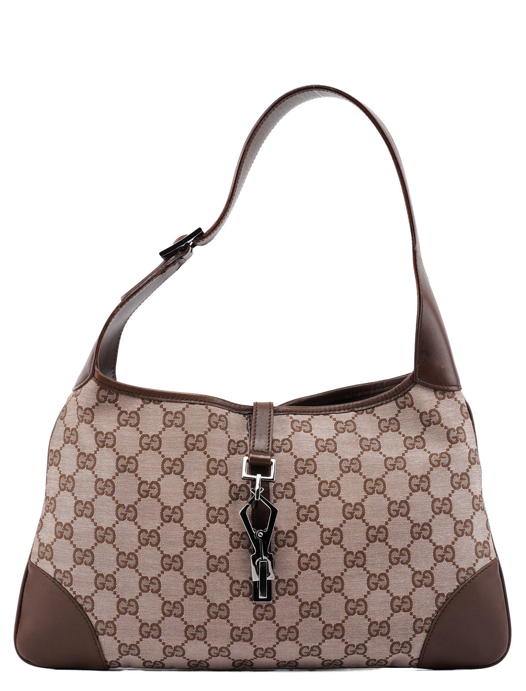 Beige GG Jackie Shoulder Bag