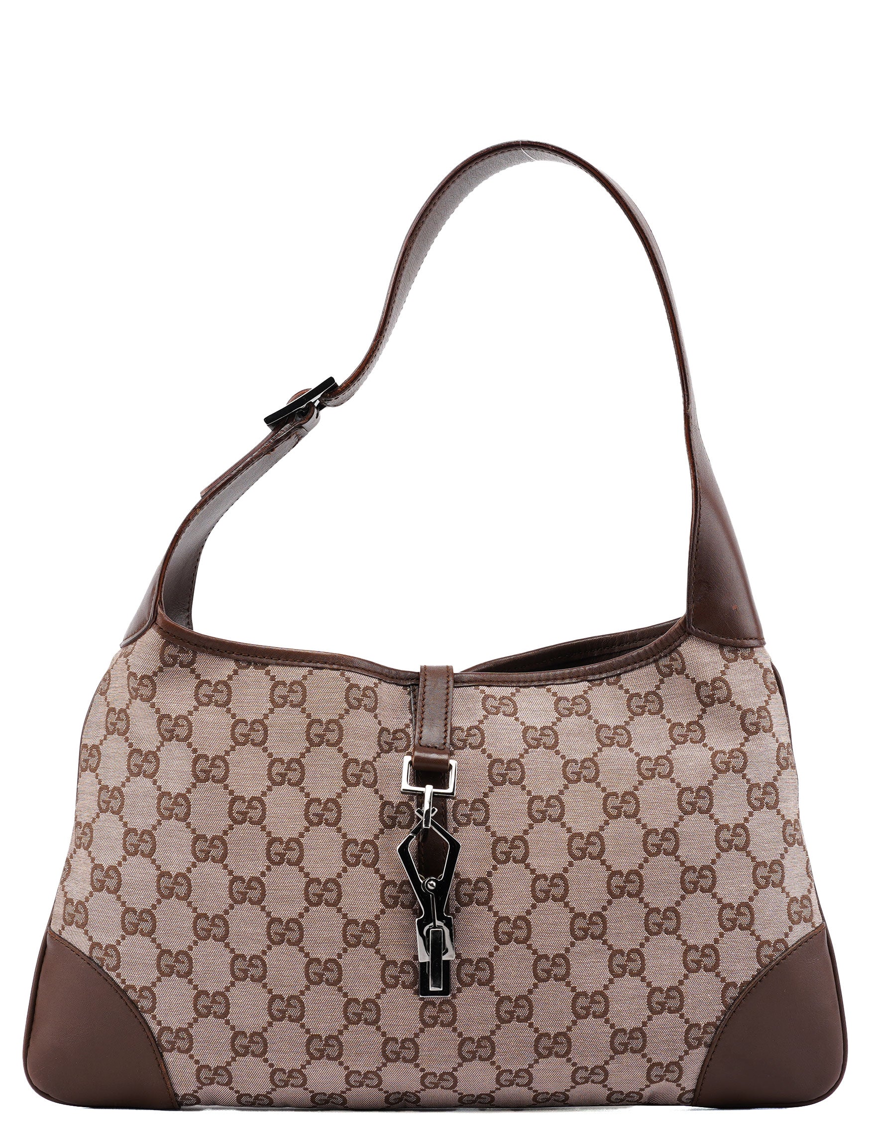 Beige GG Jackie Shoulder Bag