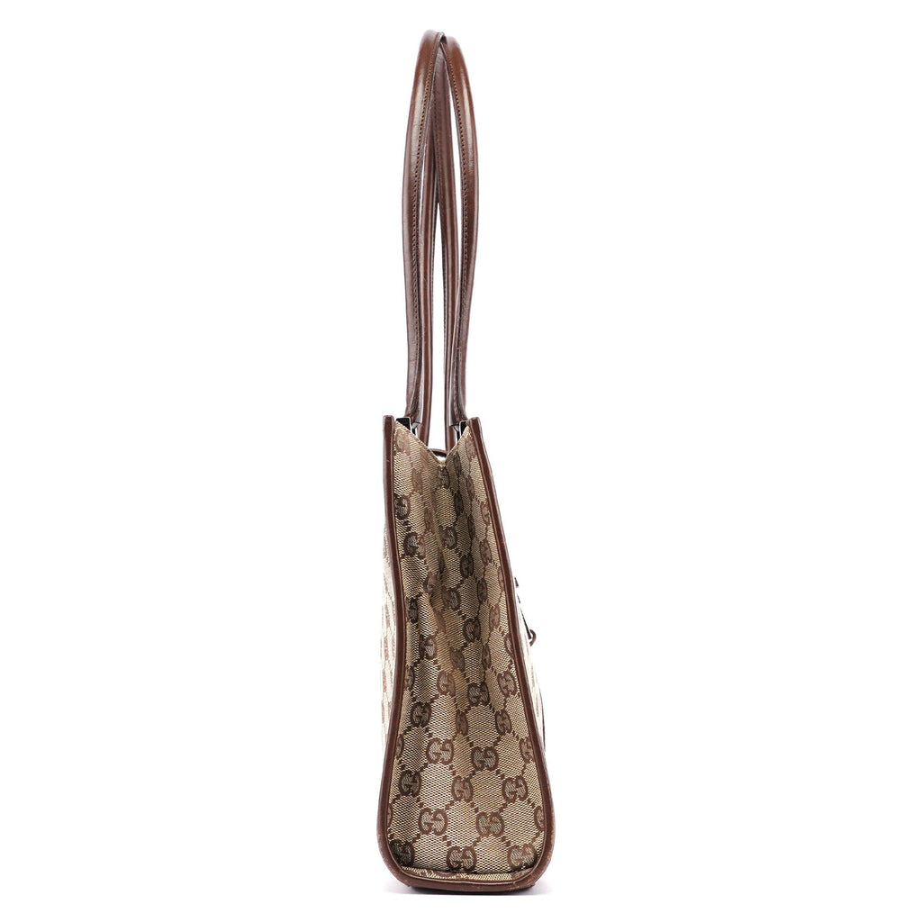 Beige GG Jackie Tote