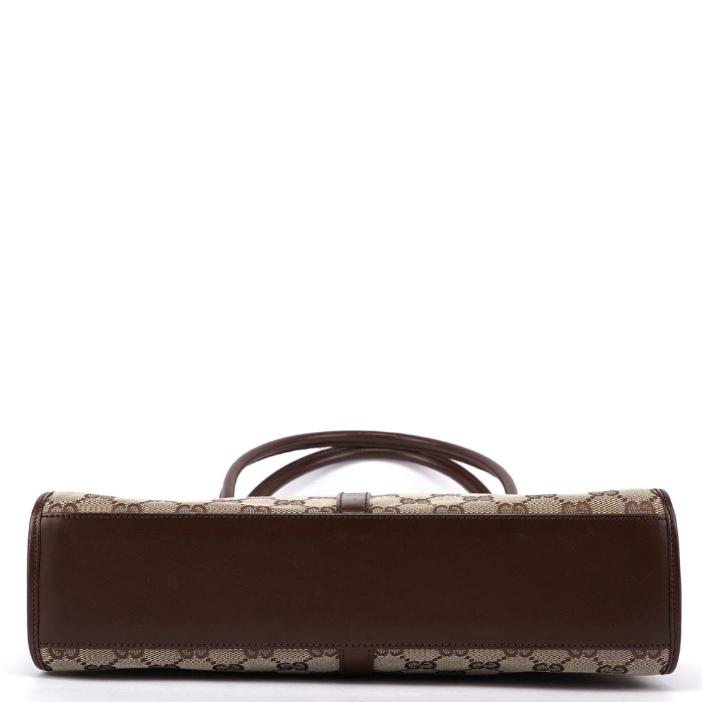 Beige GG Jackie Tote