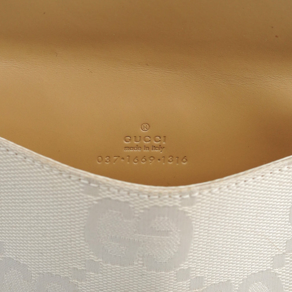 Beige GG Jackie Waist Bag