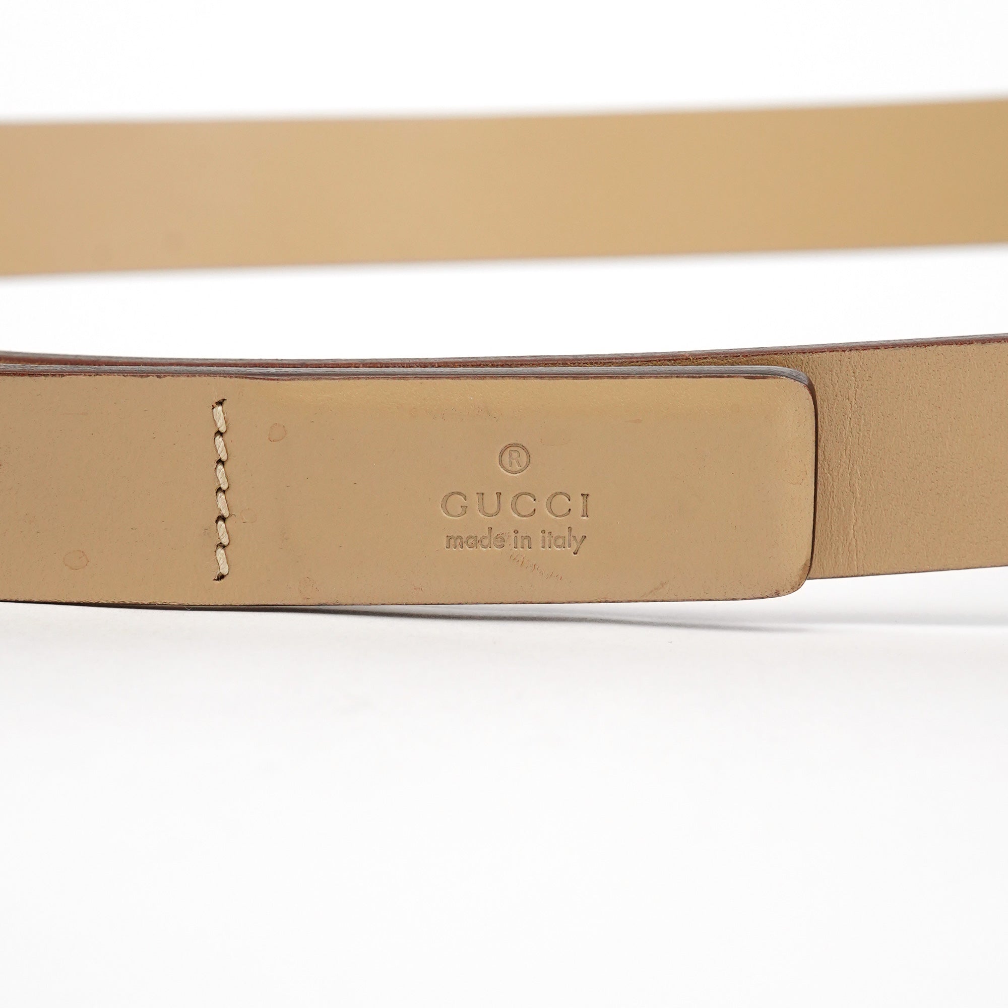 Beige GG Jackie Waist Bag