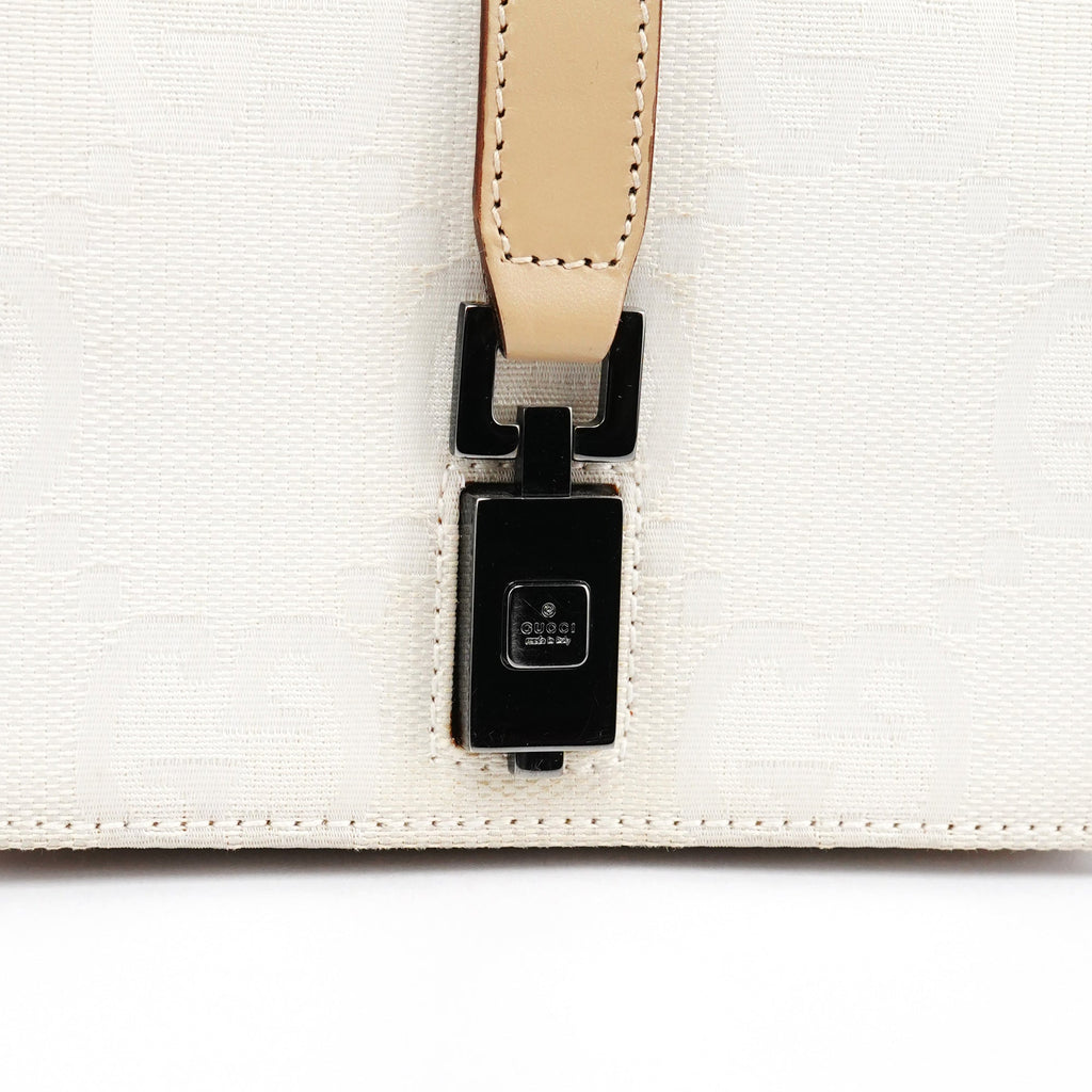 Beige GG Jackie Waist Bag