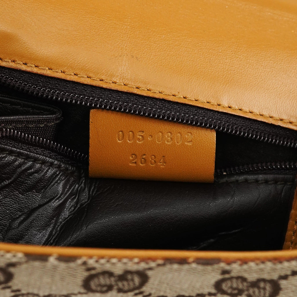 Beige GG Shoulder Bag
