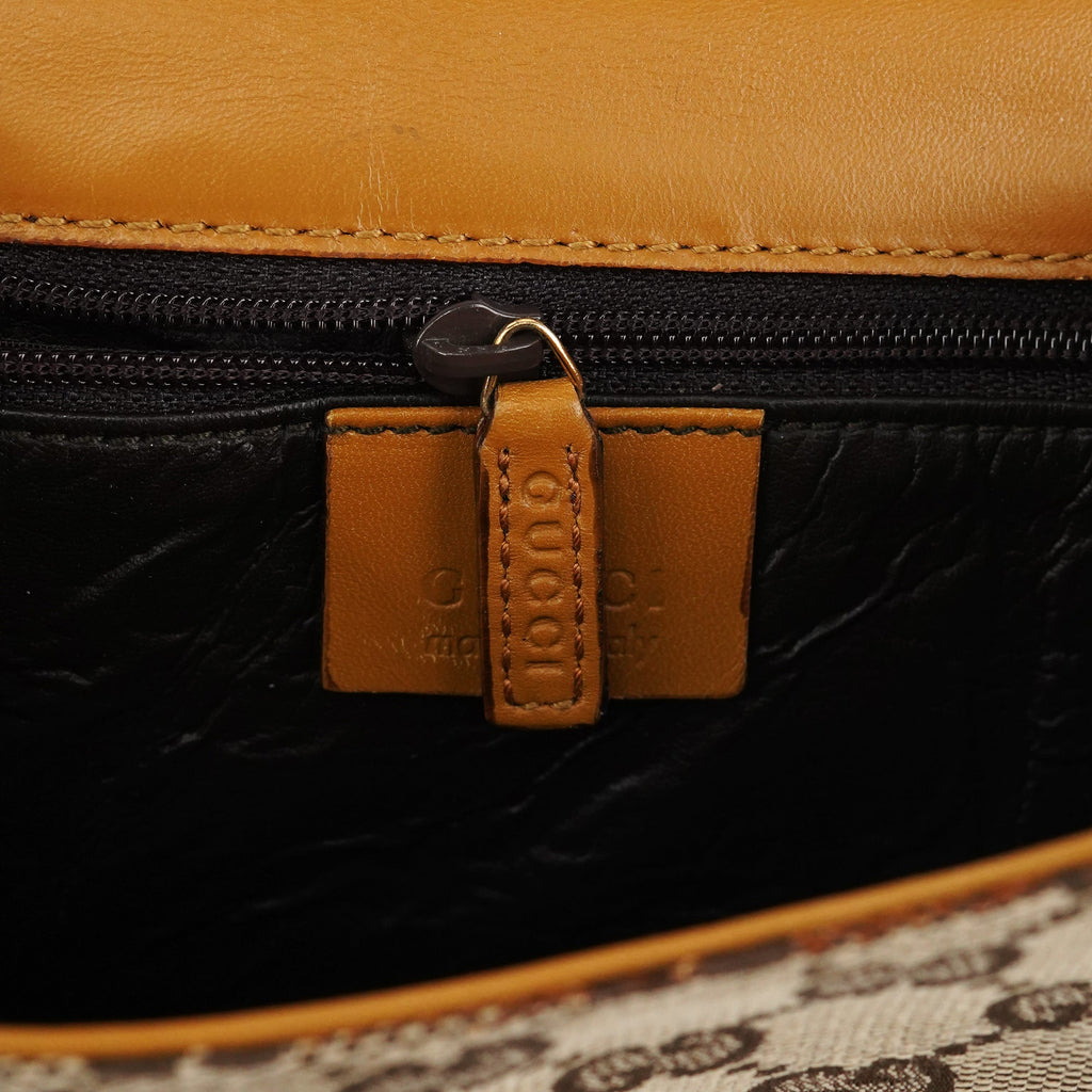 Beige GG Shoulder Bag