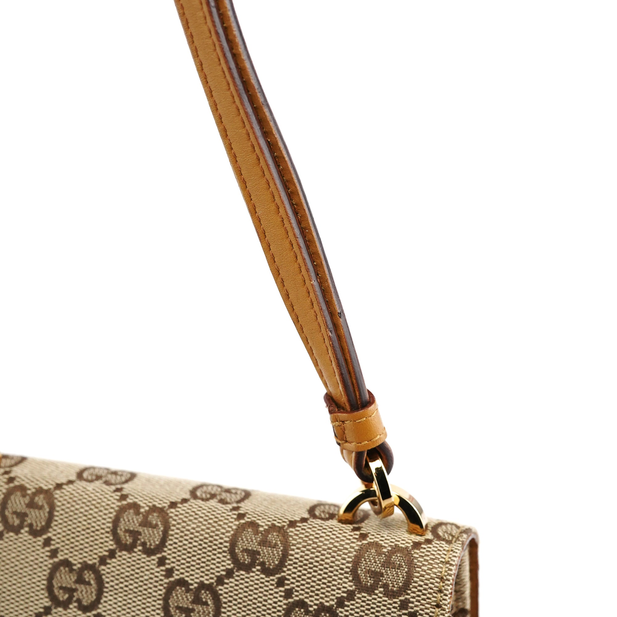Beige GG Shoulder Bag
