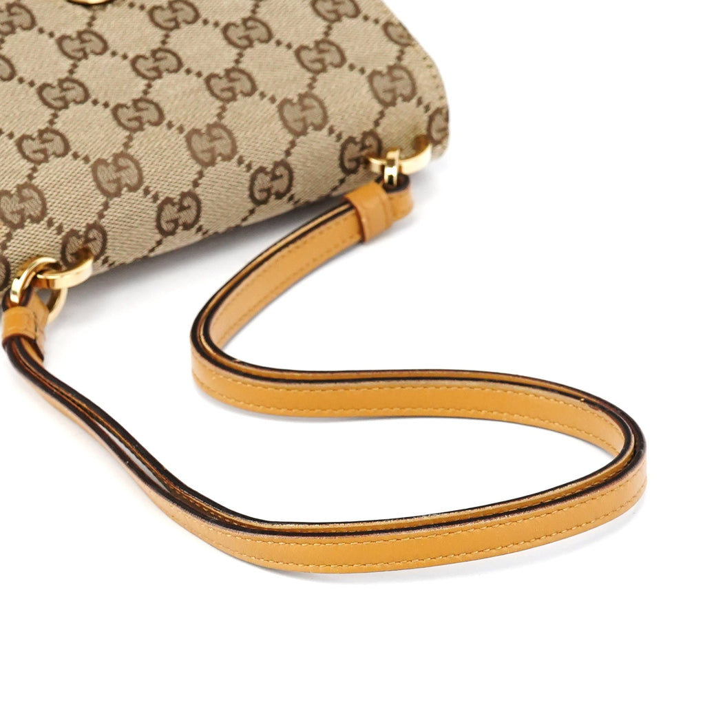 Beige GG Shoulder Bag