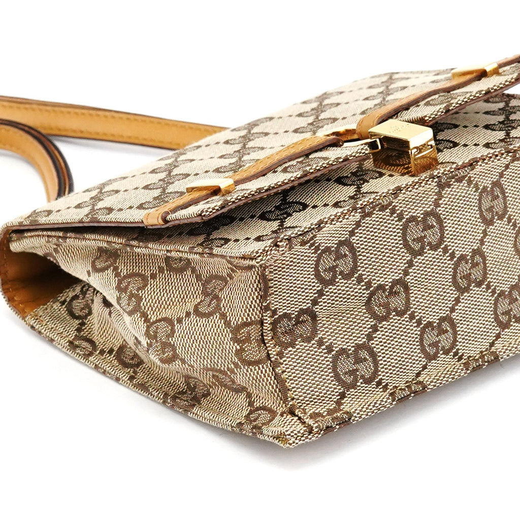 Beige GG Shoulder Bag