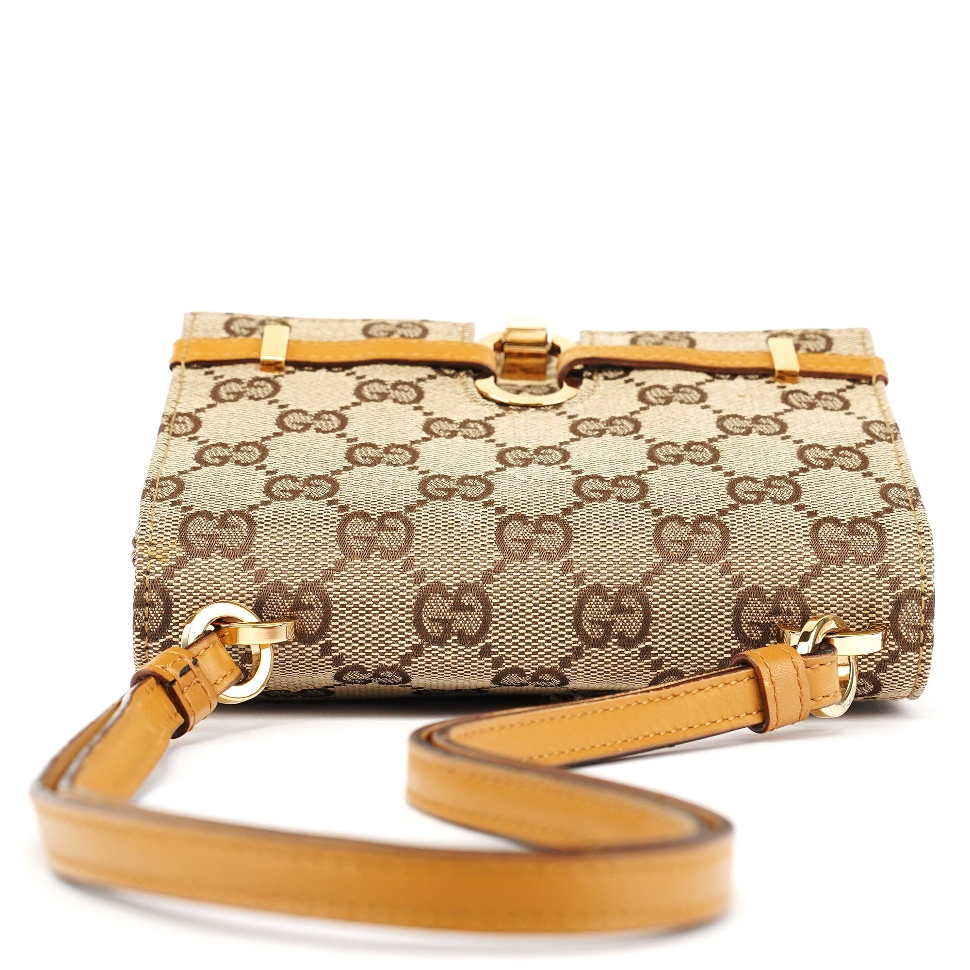 Beige GG Shoulder Bag