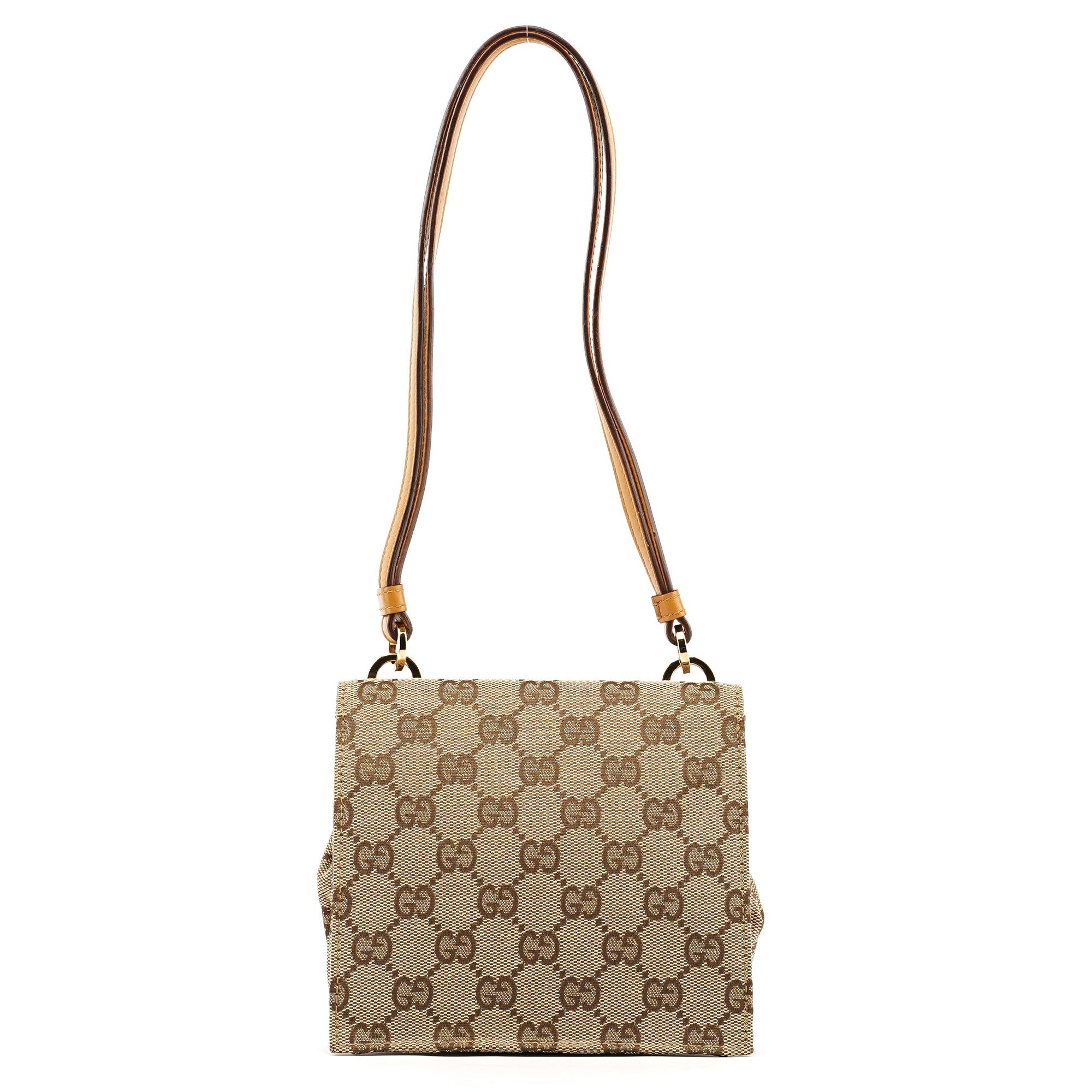 Beige GG Shoulder Bag