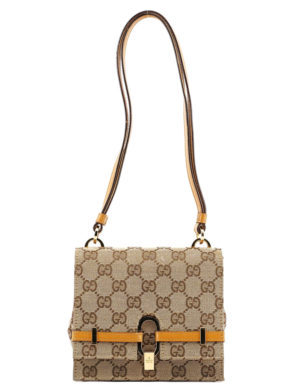 Beige GG Shoulder Bag