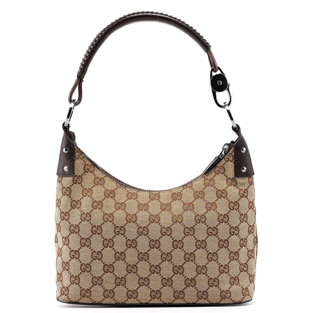 Beige GG Shoulder Bag