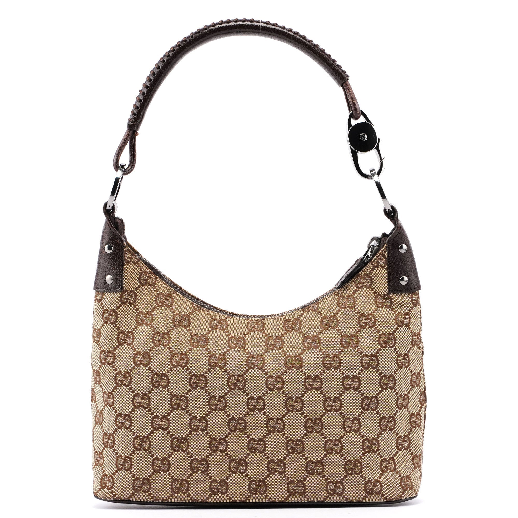 Beige GG Shoulder Bag