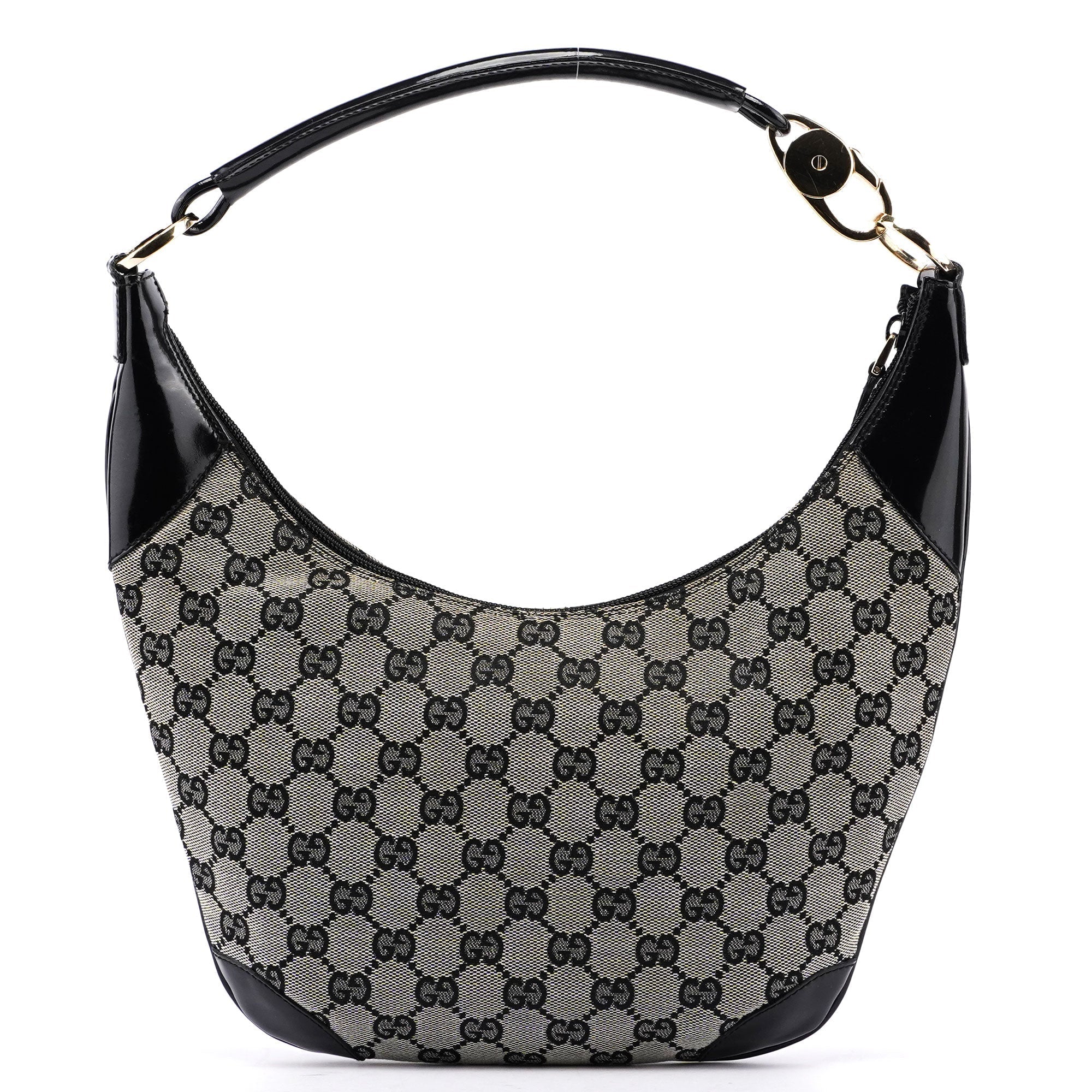 Beige GG Shoulder Bag