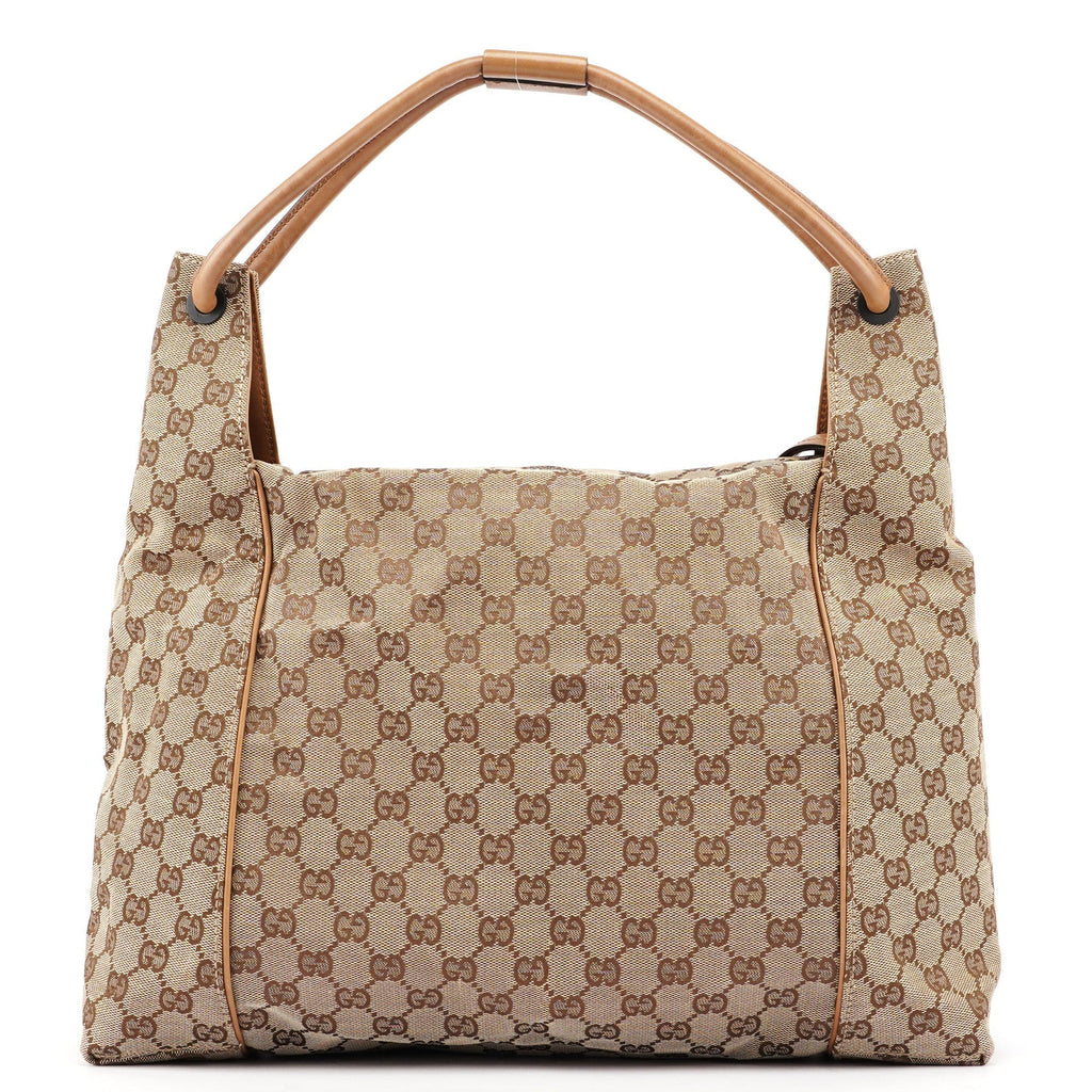 Beige GG Shoulder Bag