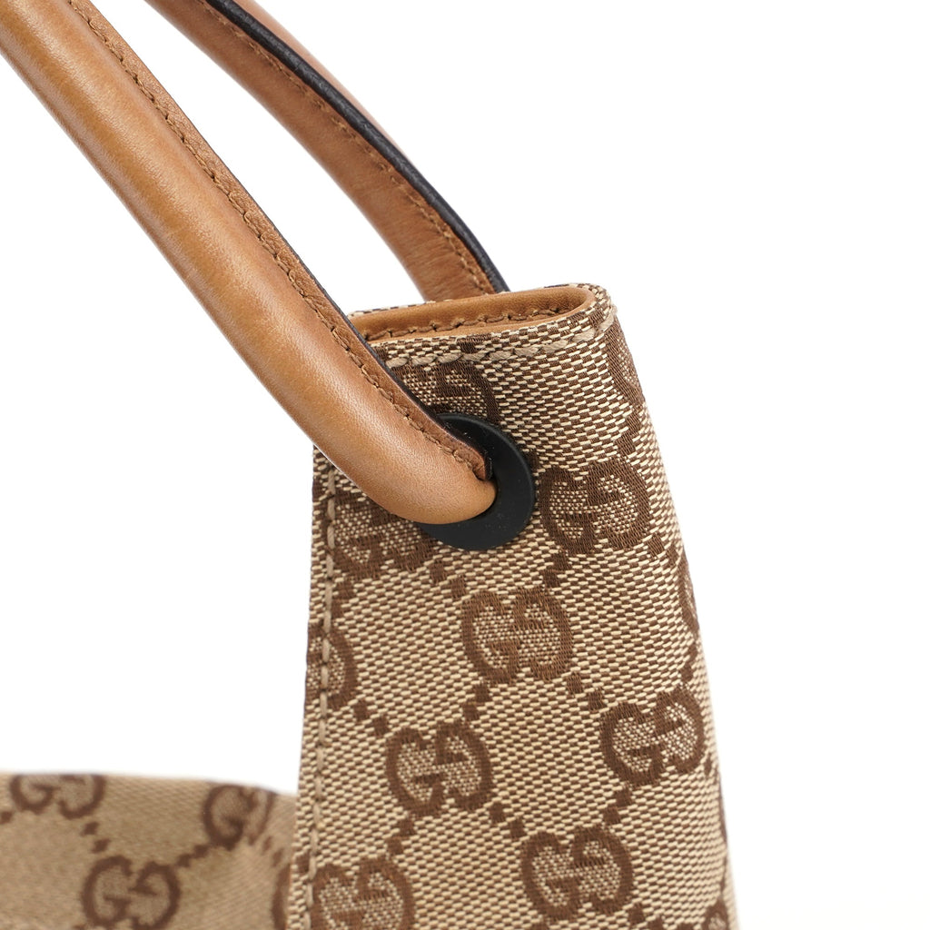 Beige GG Shoulder Bag