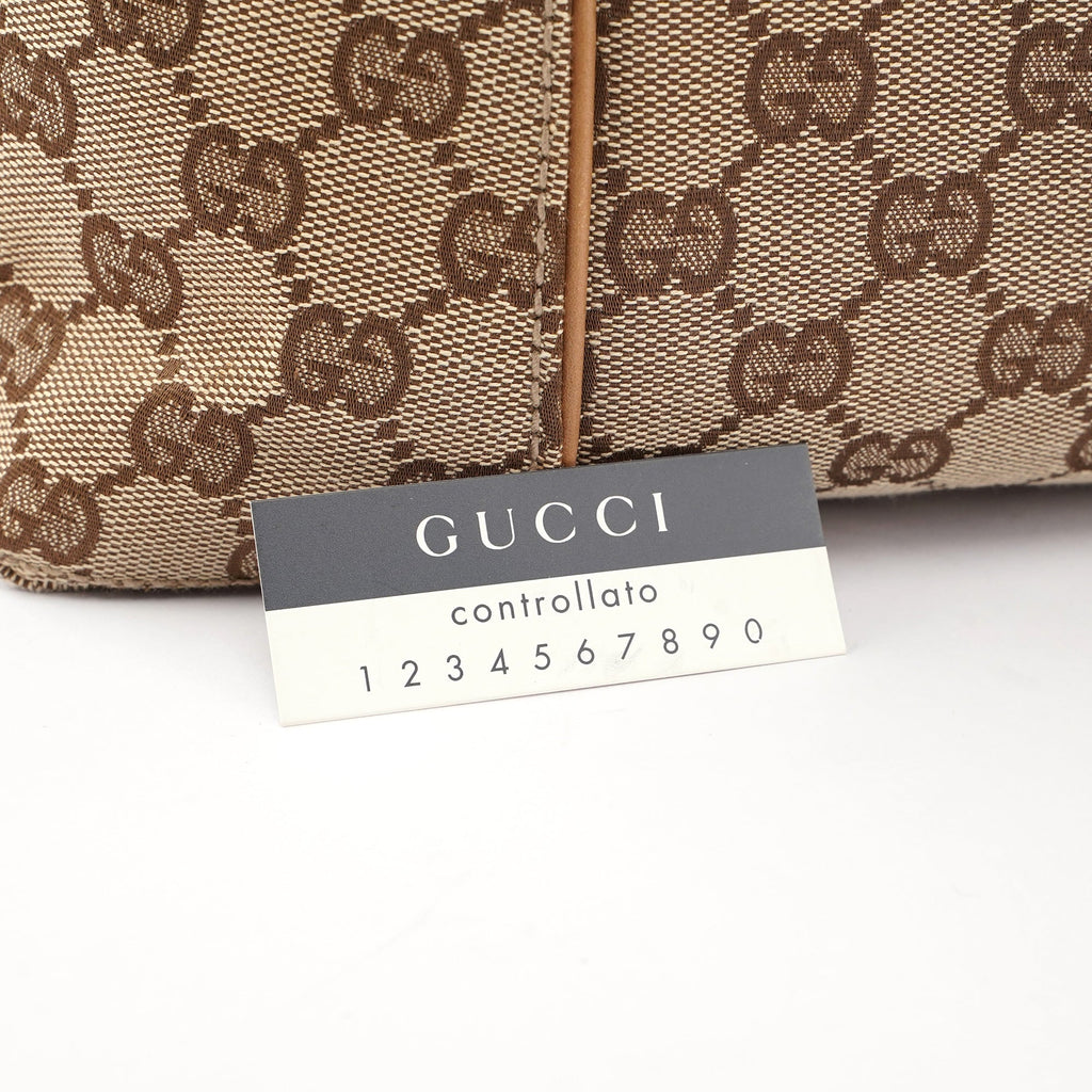 Beige GG Shoulder Bag