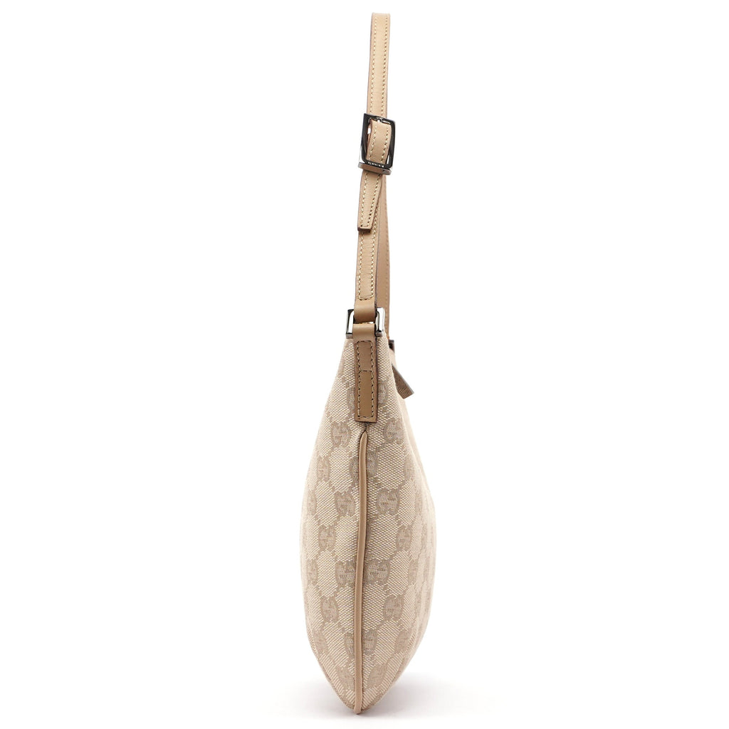 Beige GG Shoulder Bag