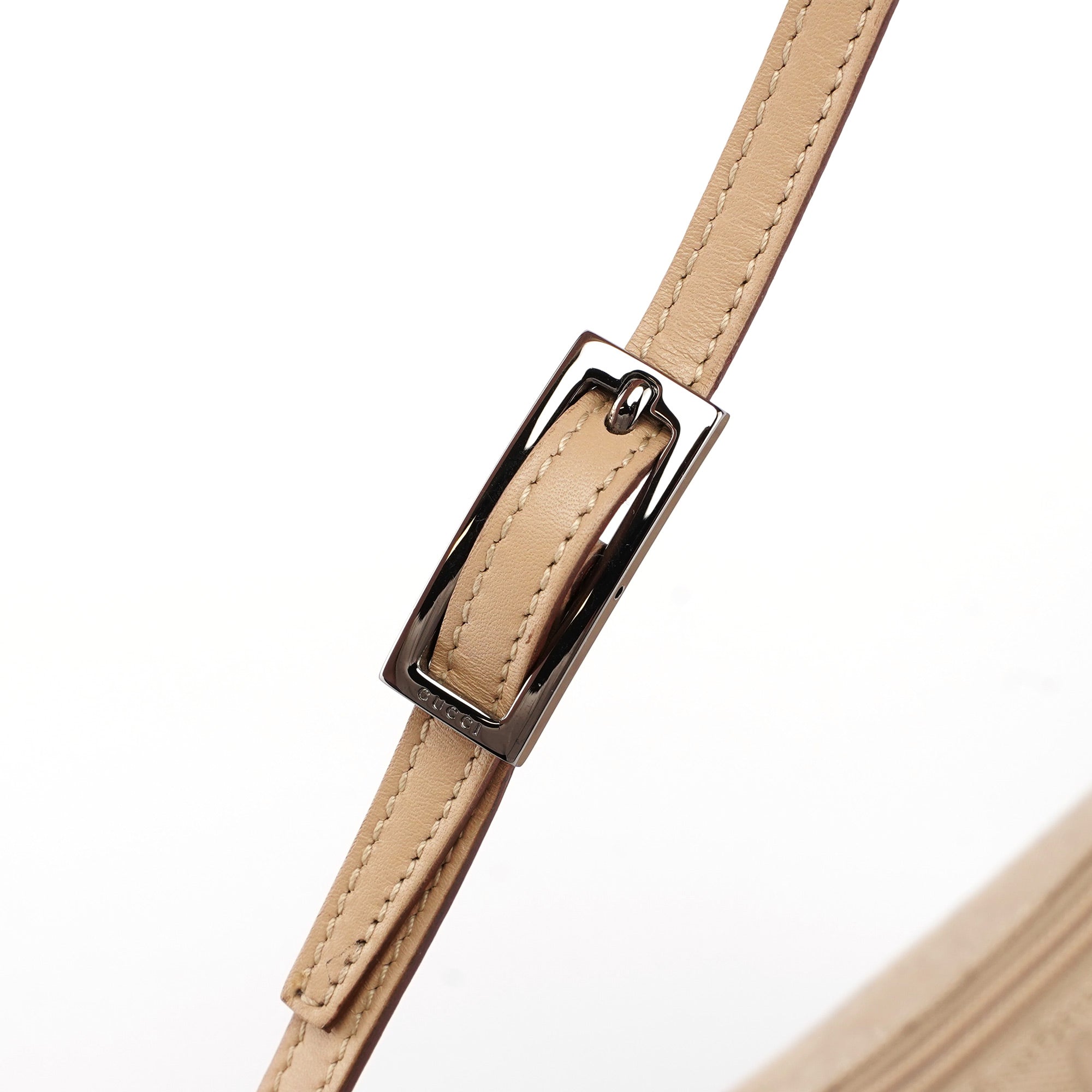 Beige GG Shoulder Bag