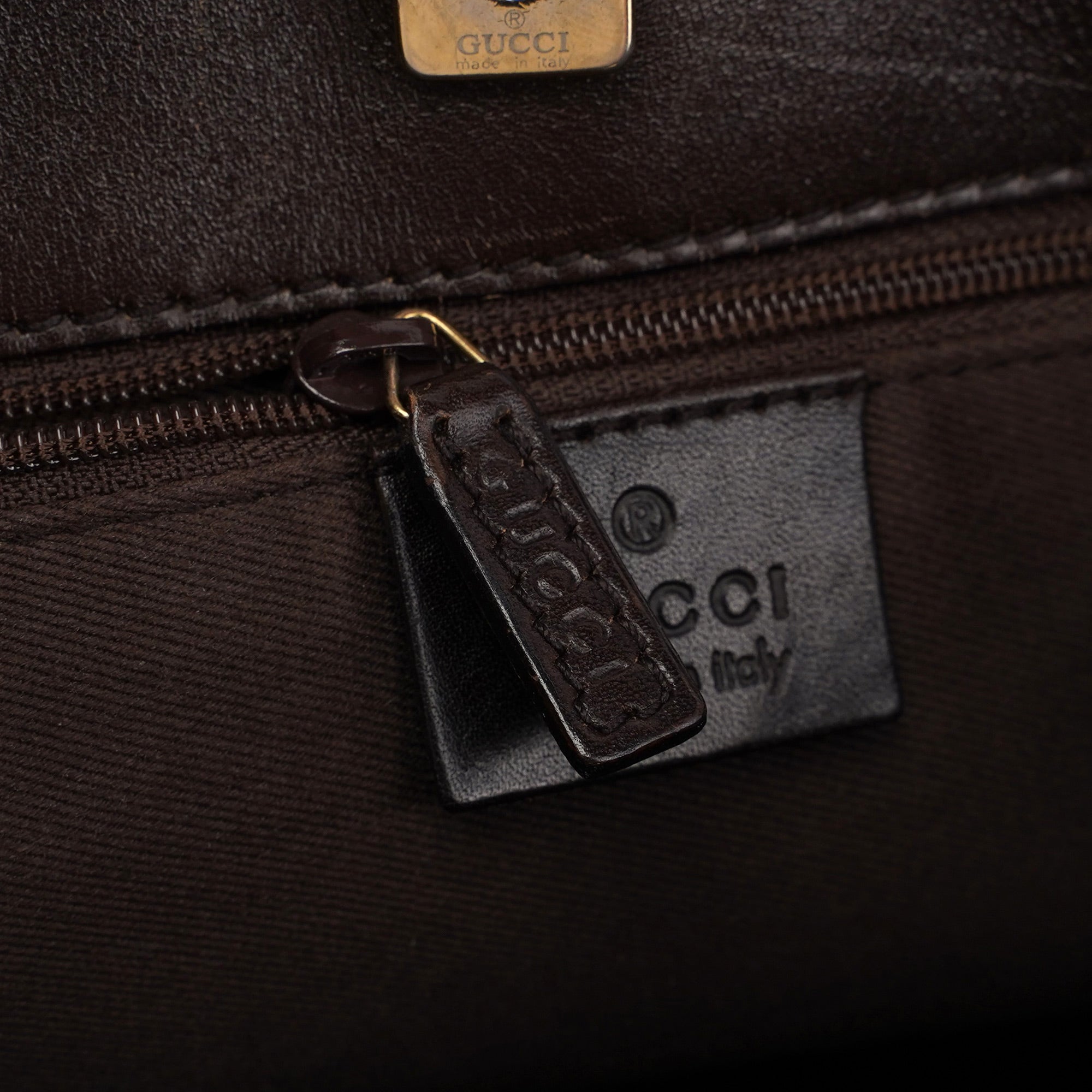 Beige GG Shoulder Bag