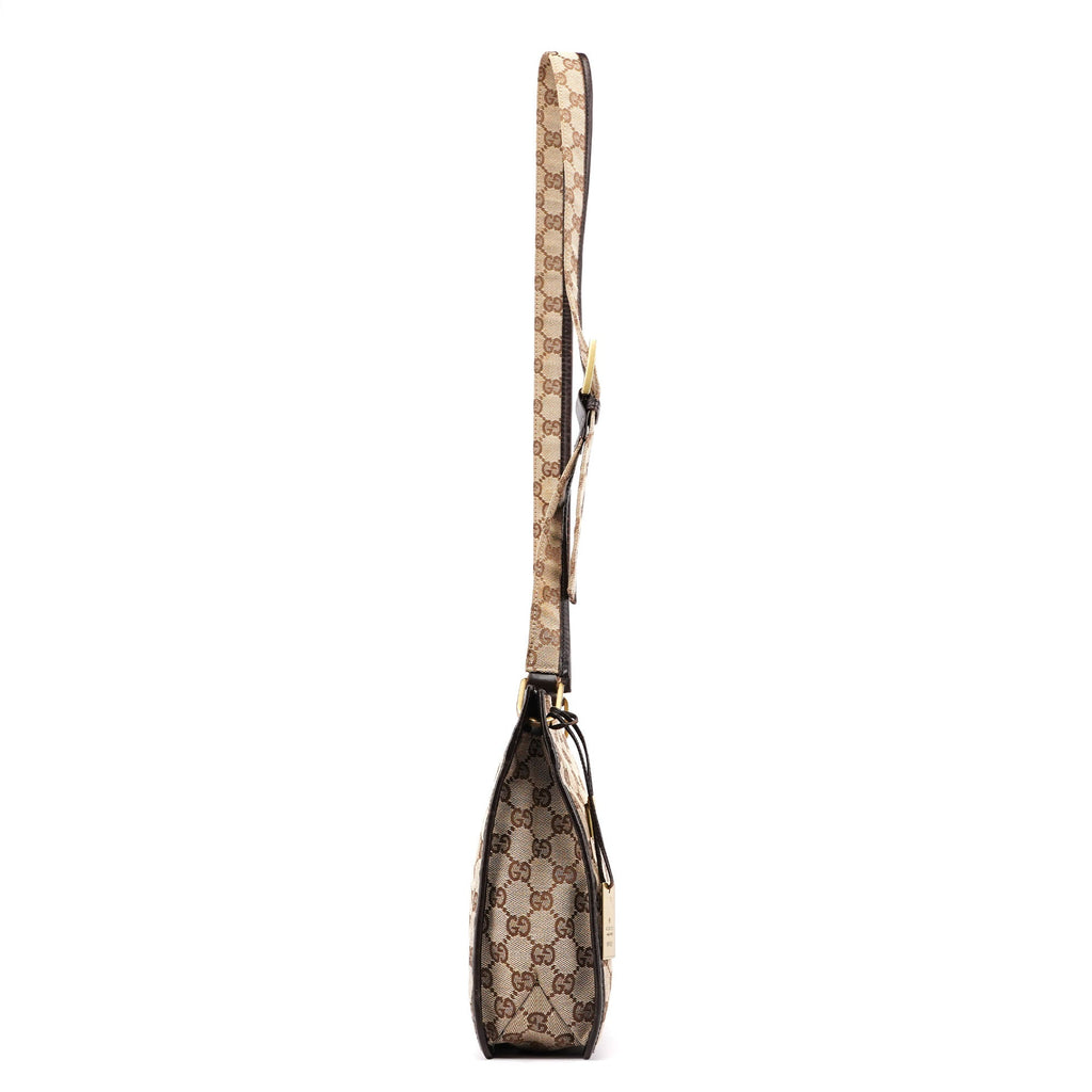 Beige GG Shoulder Bag