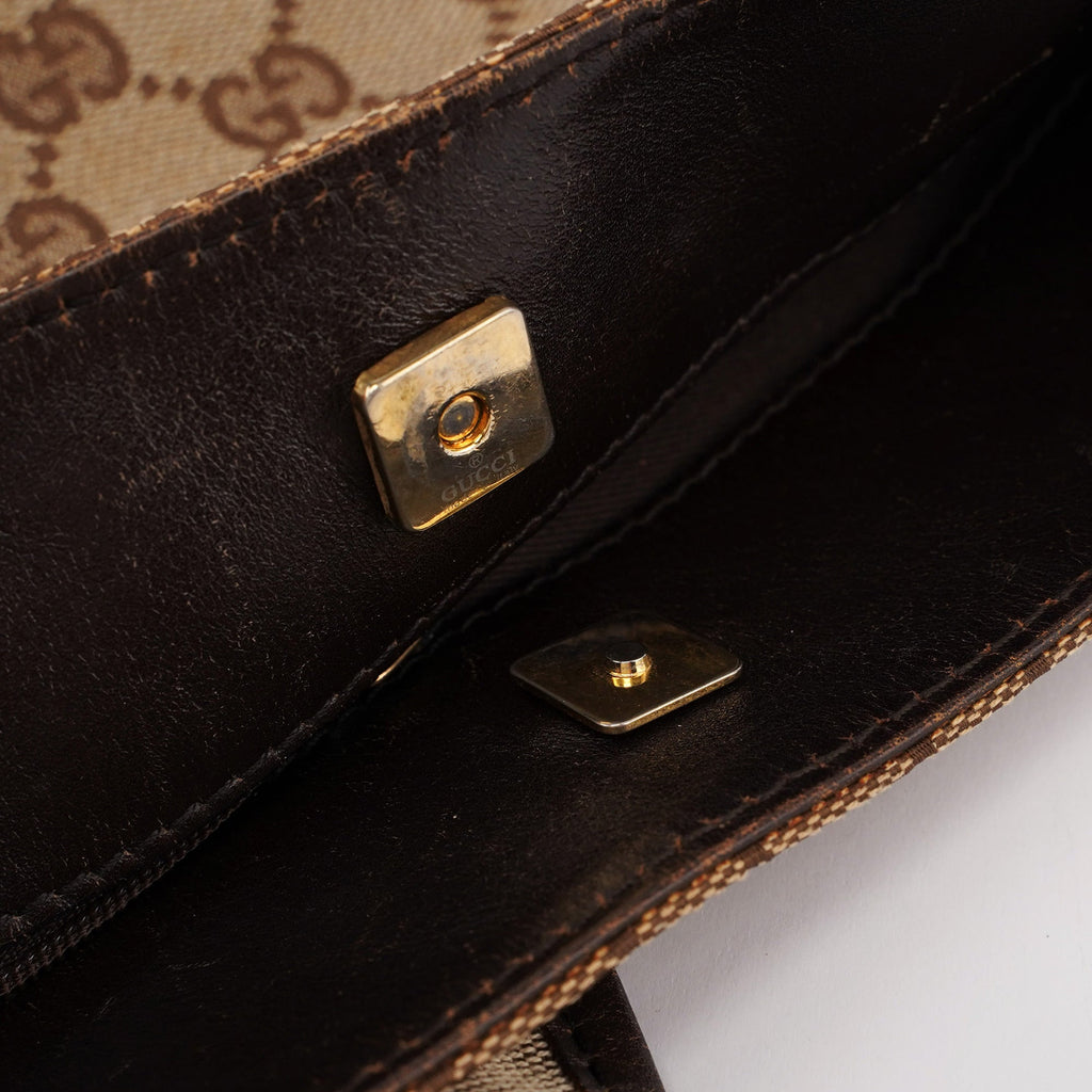 Beige GG Shoulder Bag