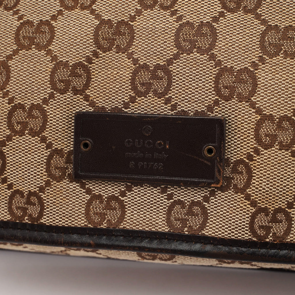 Beige GG Shoulder Bag