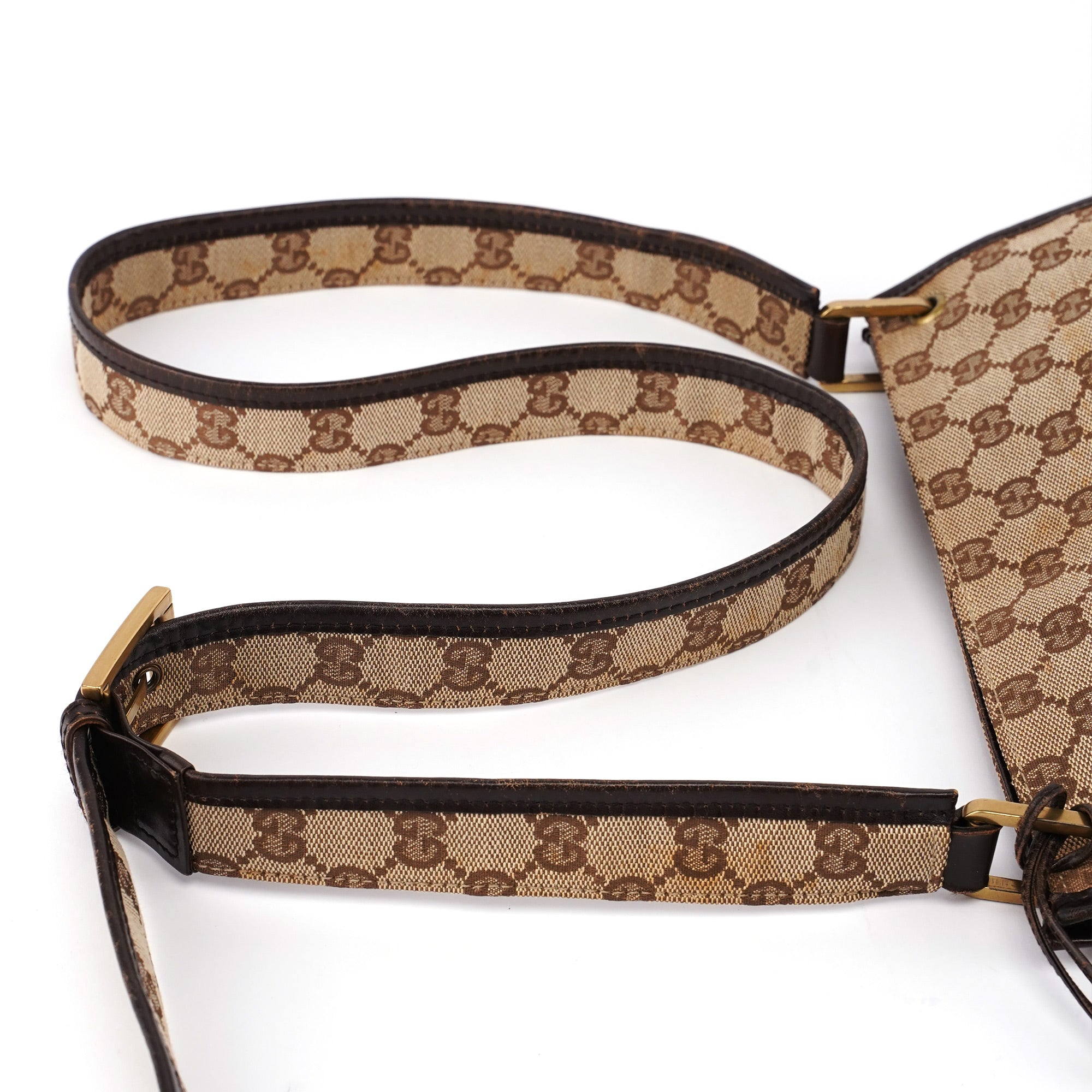 Beige GG Shoulder Bag