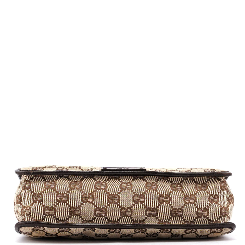 Beige GG Shoulder Bag