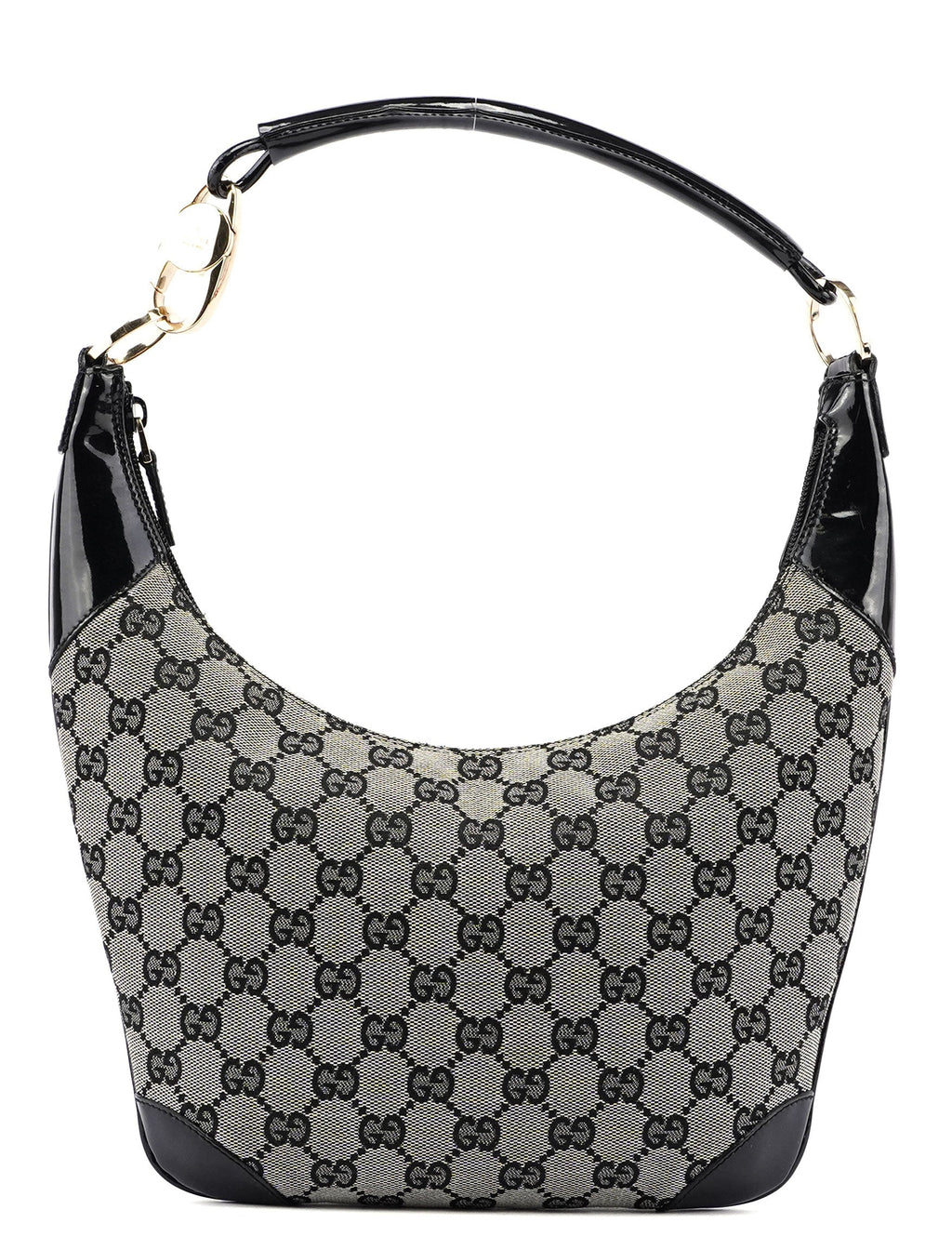 Beige GG Shoulder Bag Spazz Trim