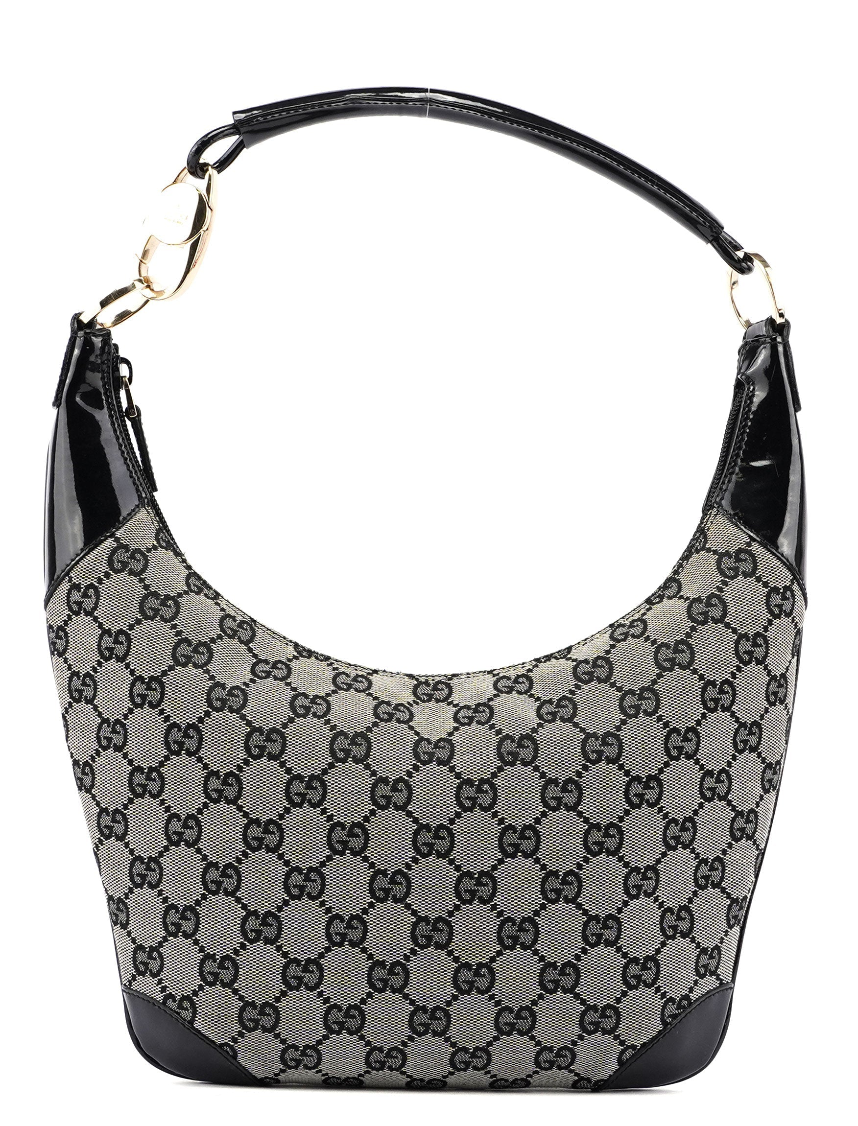 Beige GG Shoulder Bag Spazz Trim