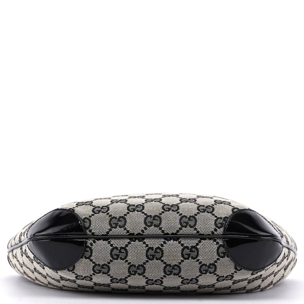 Beige GG Shoulder Bag Spazz Trim