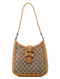 Beige GG Square G Jackie Shoulder Bag
