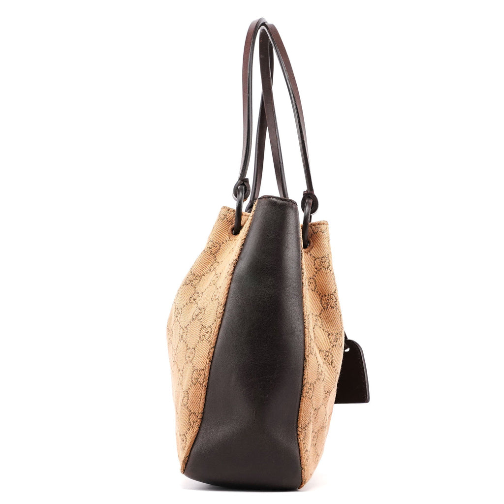 Beige GG Tote Bag
