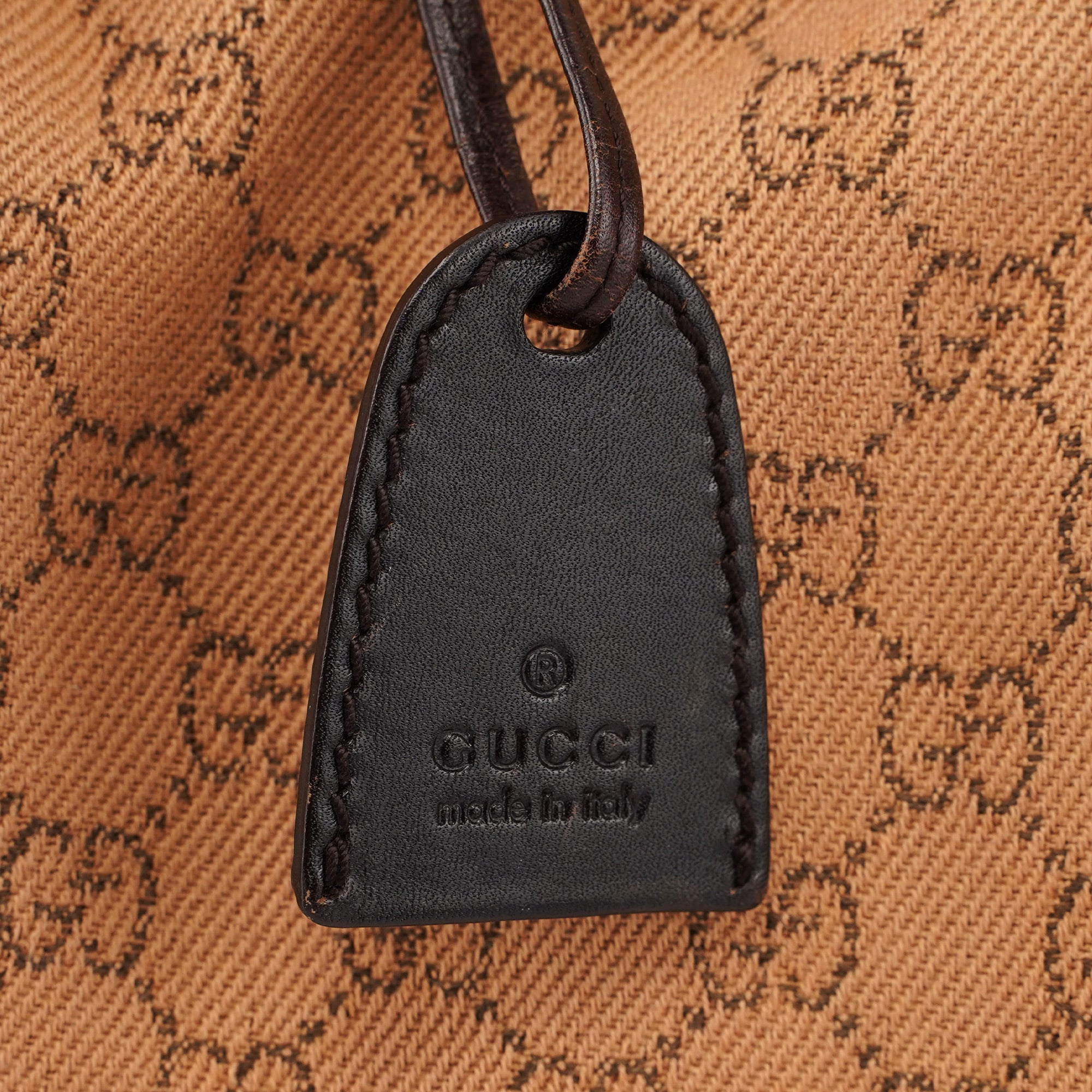 Beige GG Tote Bag