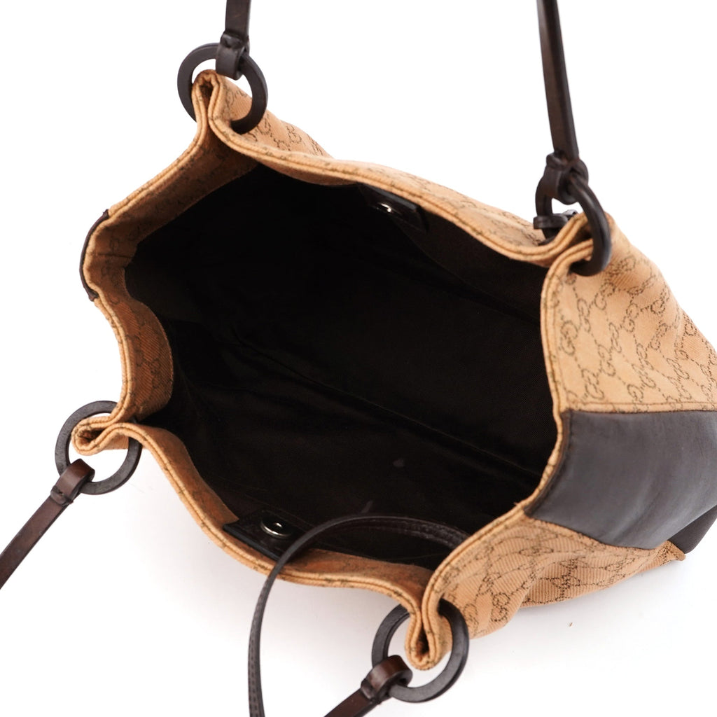 Beige GG Tote Bag