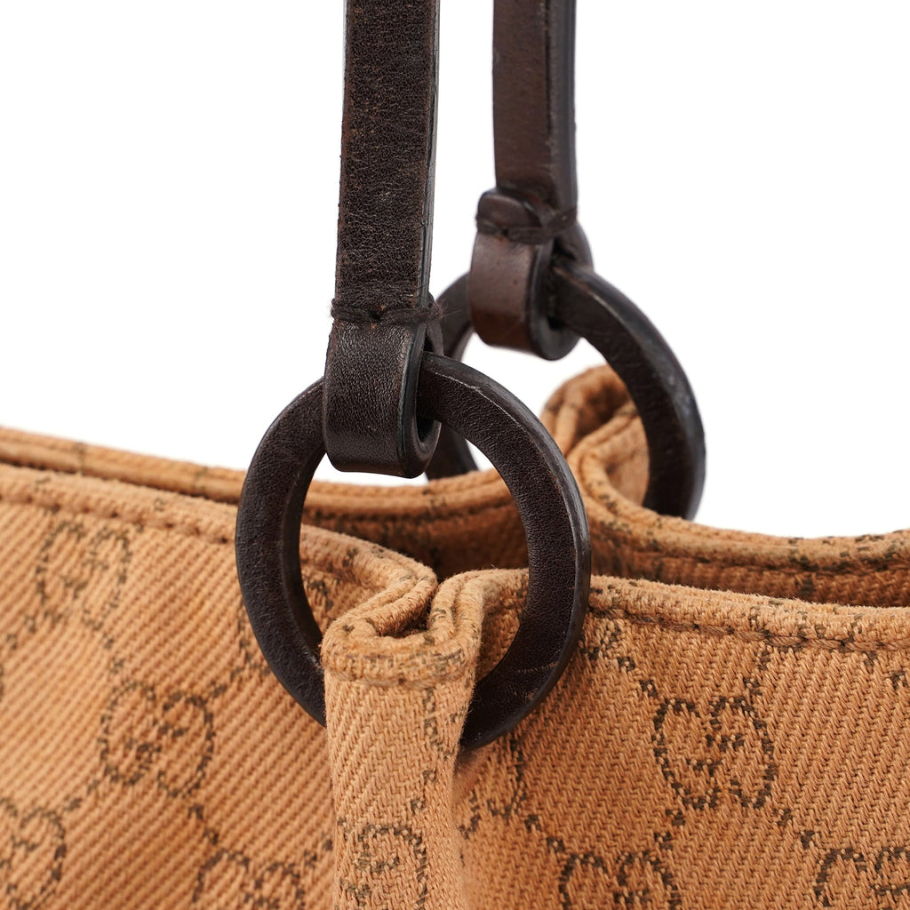 Beige GG Tote Bag