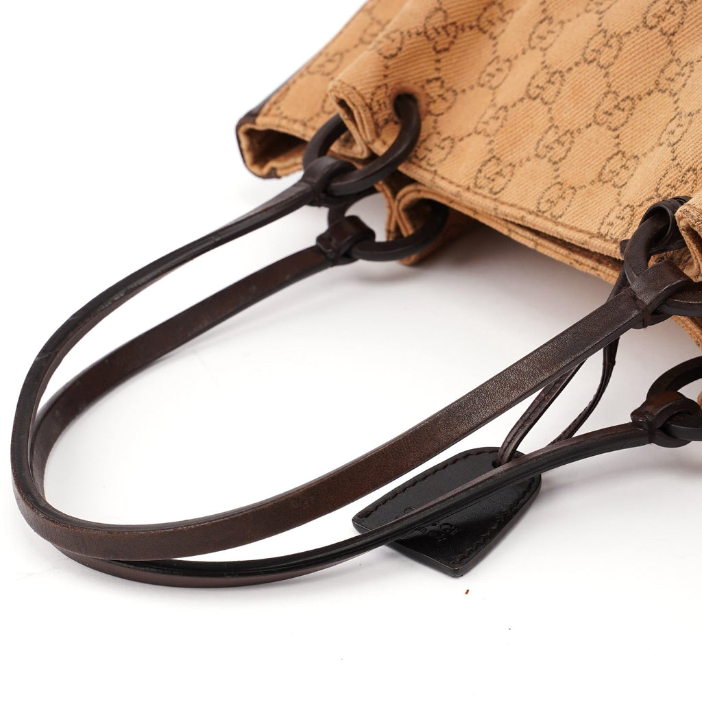 Beige GG Tote Bag